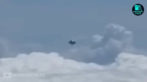 Red UFO Stalks Jet over Spain