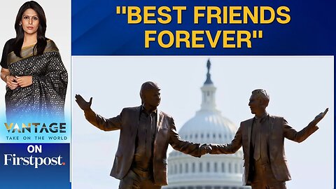 Pop-up Statue of Trump and Epstein Appears in D.C. | Vantage With Palki Sharma | N18G