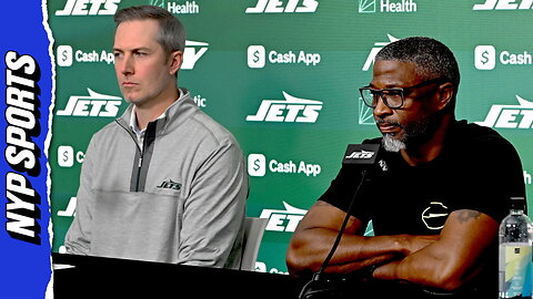 Jets GM Darren Mougey and HC Aaron Glenn address media after horrendous 3-14 season