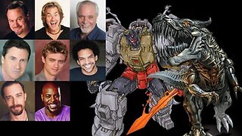 Animated Voice Comparison- Grimlock (Transformers)