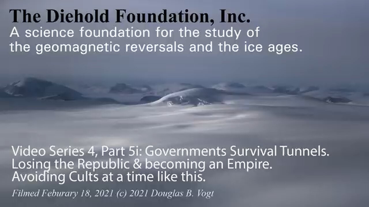 Series 4, Part 5i, Losing the Republic and Going to Empire, Avoiding Cults at this time.