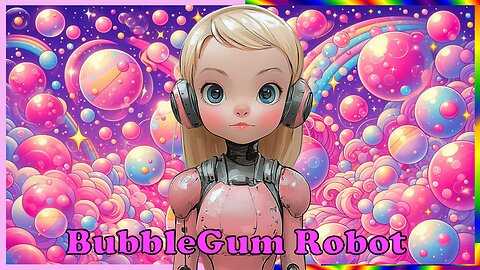 Bubblegum Robot By Lexi