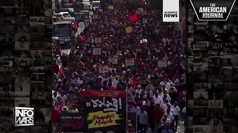 "Global Collapse Commences: Sri Lankan Police Fatally Subdue Food Riot Protestors"