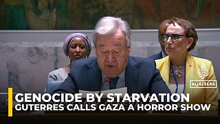 ‘Starvation is knocking on every door’: UN chief says situation in Gaza is ‘without parallel’