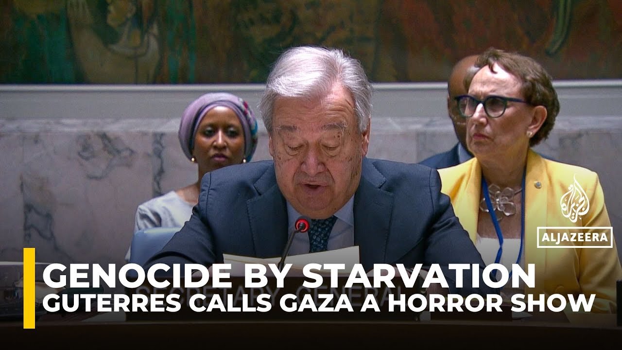 ‘Starvation is knocking on every door’: UN chief says situation in Gaza is ‘without parallel’