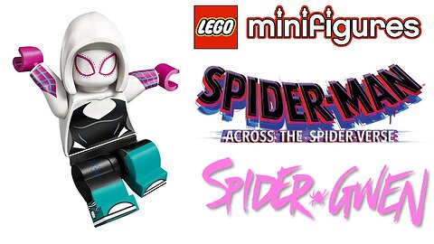 Lego Minifigures Spider-Verse Series Spider-Gwen Review