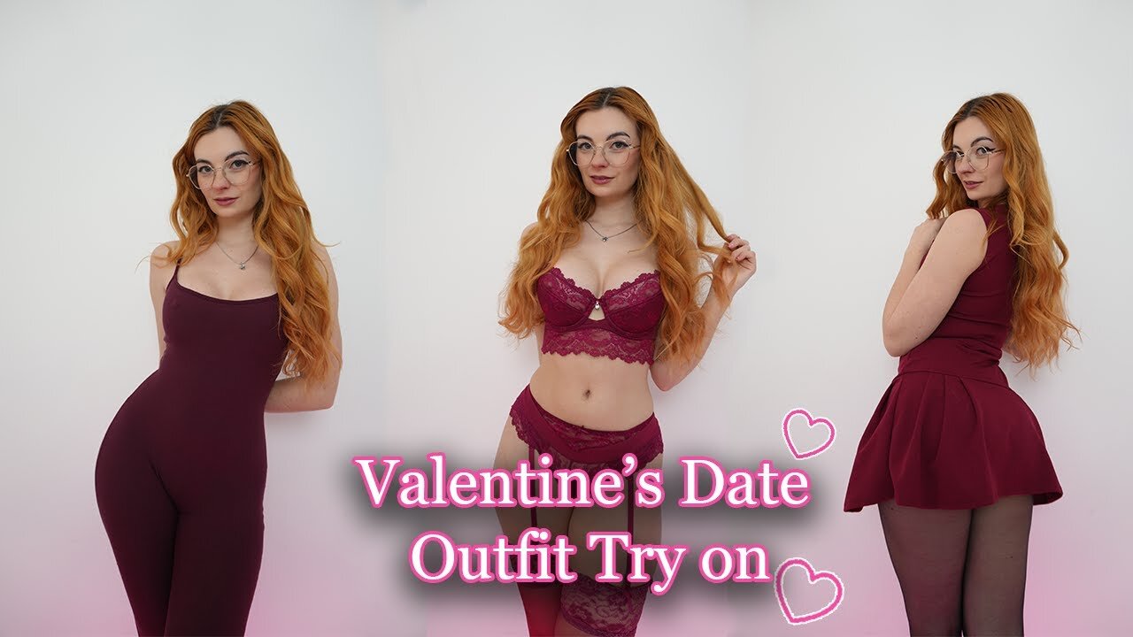Valentine's Date Outfit Try On