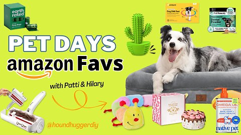 Amazon Pet Day - Day 2 🐾 More Must-Have Deals for Your Dogs! 🛍️ LIVE Shopping Event