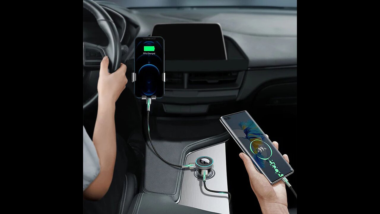Bluetooth Receiver And Charger For Cars