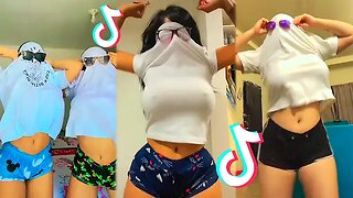 No Bra Challenge Tiktok Compilation