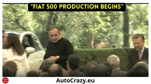 Fiat 500 Production Launch in Mexico | Sergio Marchionne & President Calderón Celebrate Milestone