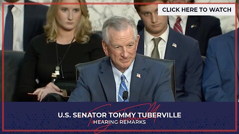 Senator Tuberville Questions Mark Cuban in Senate Aging Hearing