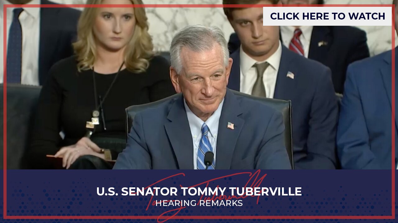 Senator Tuberville Questions Mark Cuban in Senate Aging Hearing