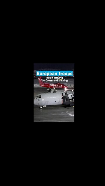 European troops arrive in Greenland for training after fraught US talks ~ FRANCE 24 English