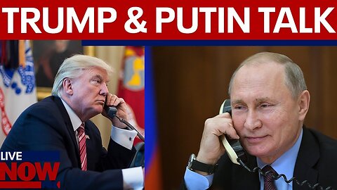 President Trump & Putin talk about Ukraine-Russia war | LiveNOW from FOX