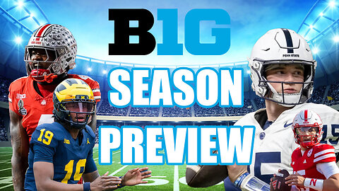 Who Will Win the Big Ten in 2025? My Game by Game Picks!