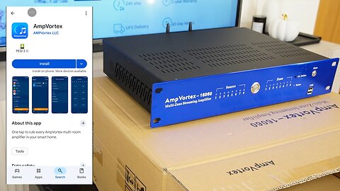 AmpVortex-16060 Multi Zone Amplifer Unboxing & Setup