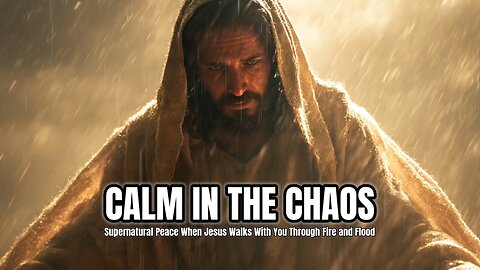 Supernatural Calm in Natural Chaos | Peace in Chaos Declaration | Prophetic Meditation #dailybible