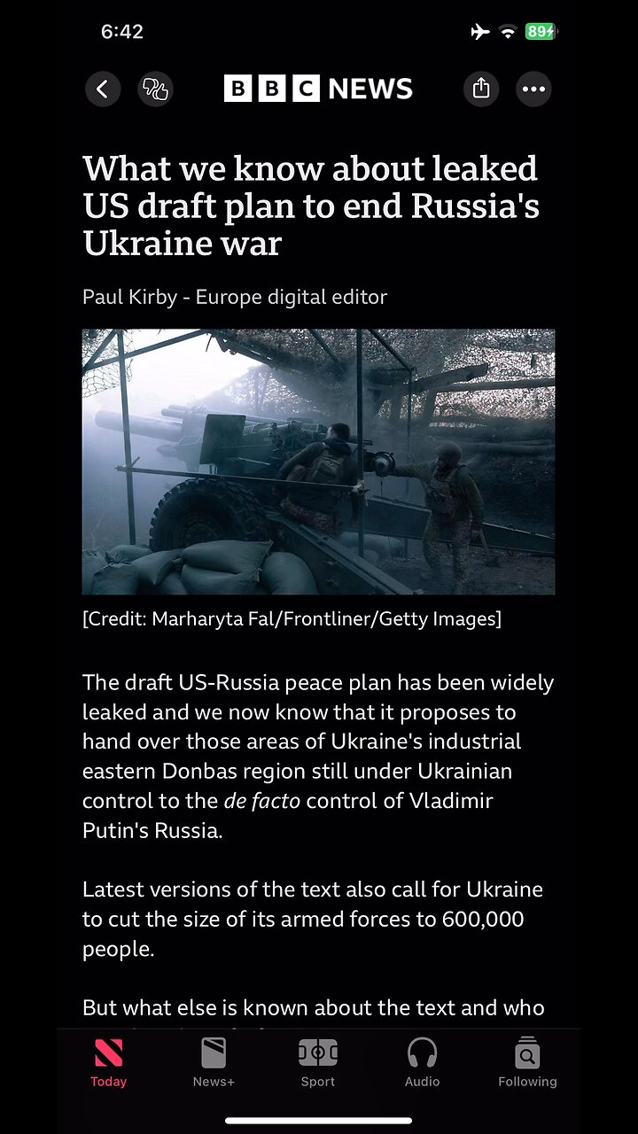 21/11/2025 Russia Ukraine war