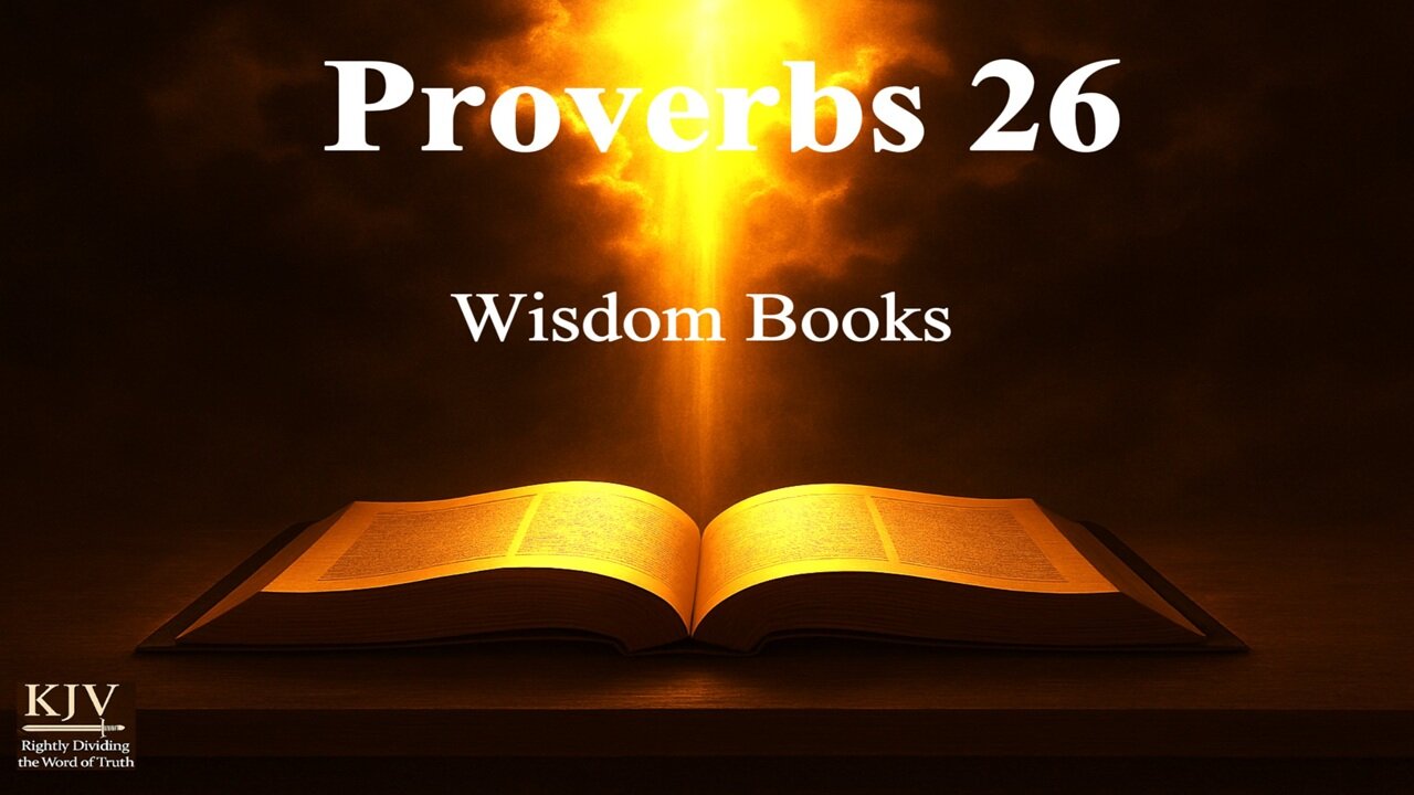 Proverbs 26 Explained — Your Choice: Truth or Lie | KJV, Rightly Dividing