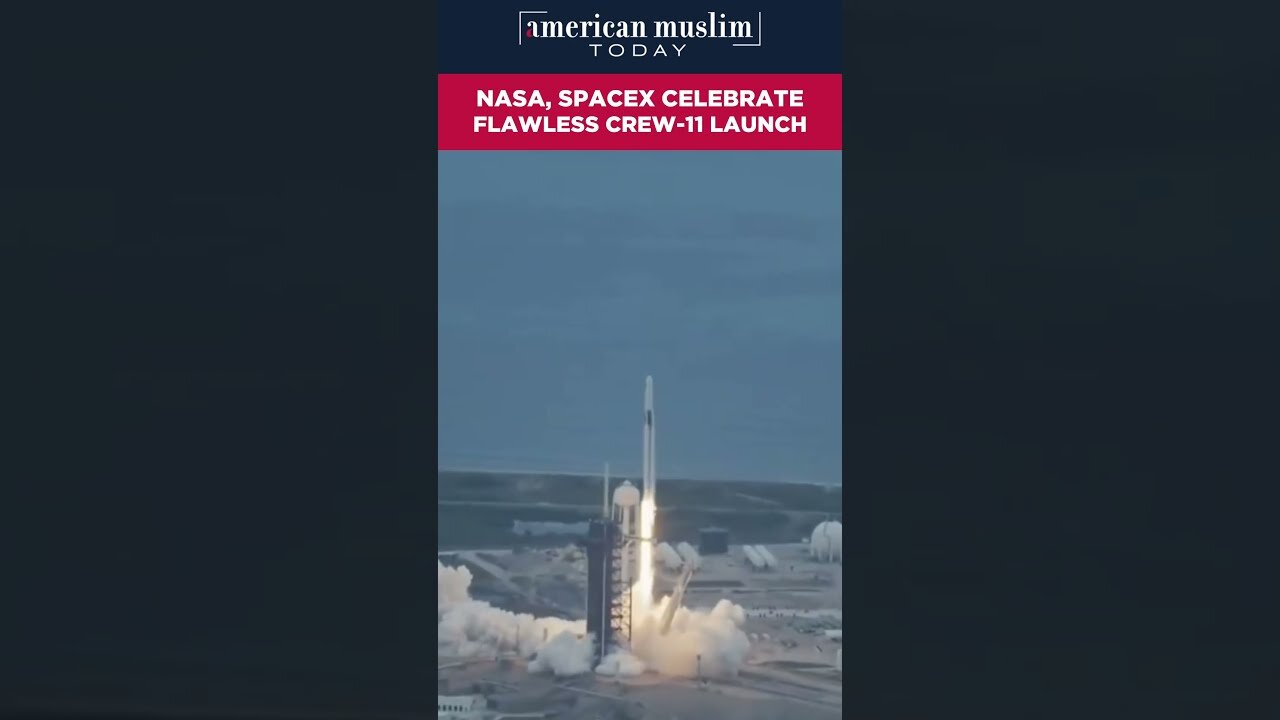NASA, SpaceX, celebrate flawless crew-11 launch.