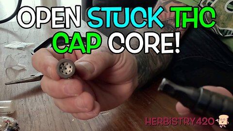 Stuck DynaVap THC Cap Core? EASY Trick to Open & Swap Those Balls!