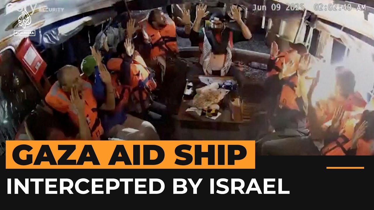 Freedom Flotilla Madleen Intercepted by Israel