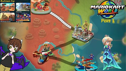 Mario Kart World the Grand Prix Begins!