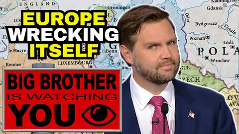 Europe At Risk Of Destroying Itself - JD Vance