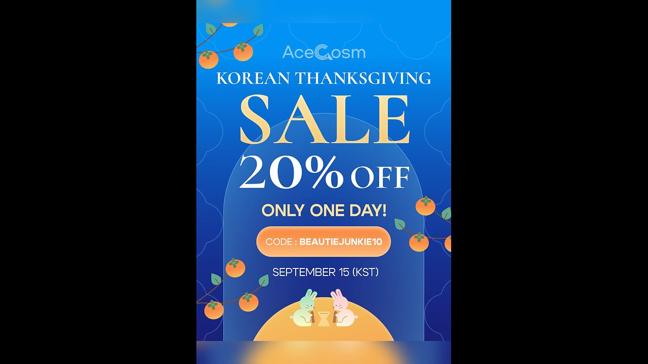Mark Your Calendars For Acecosm One Day Flash Sale - 🔗Link In Comments