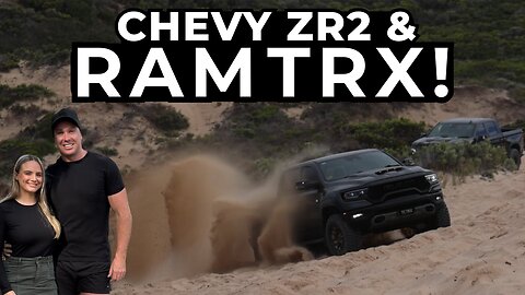 Robe to Beachport 4wd track | Ram TRX and Chevy Silverado