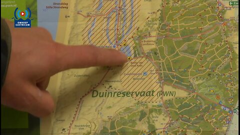 PWN coordinator Martijn van Schaik wijst bestaande primaire kering Castricum niet aan