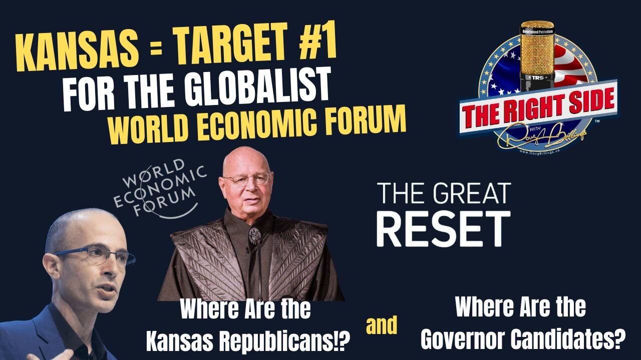 WEF's Globalist Agenda Hits Kansas – Wake Up Before It's Too Late!