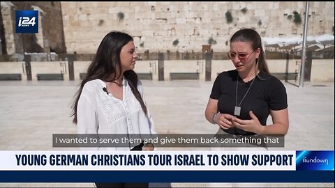 Amid rising condemnation of Israel internationally, a group of young German Christians tour Israel