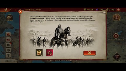 Great Conqueror Rome: Rise of Monarchs: Ruler: Parthian Arrow: Surena V3