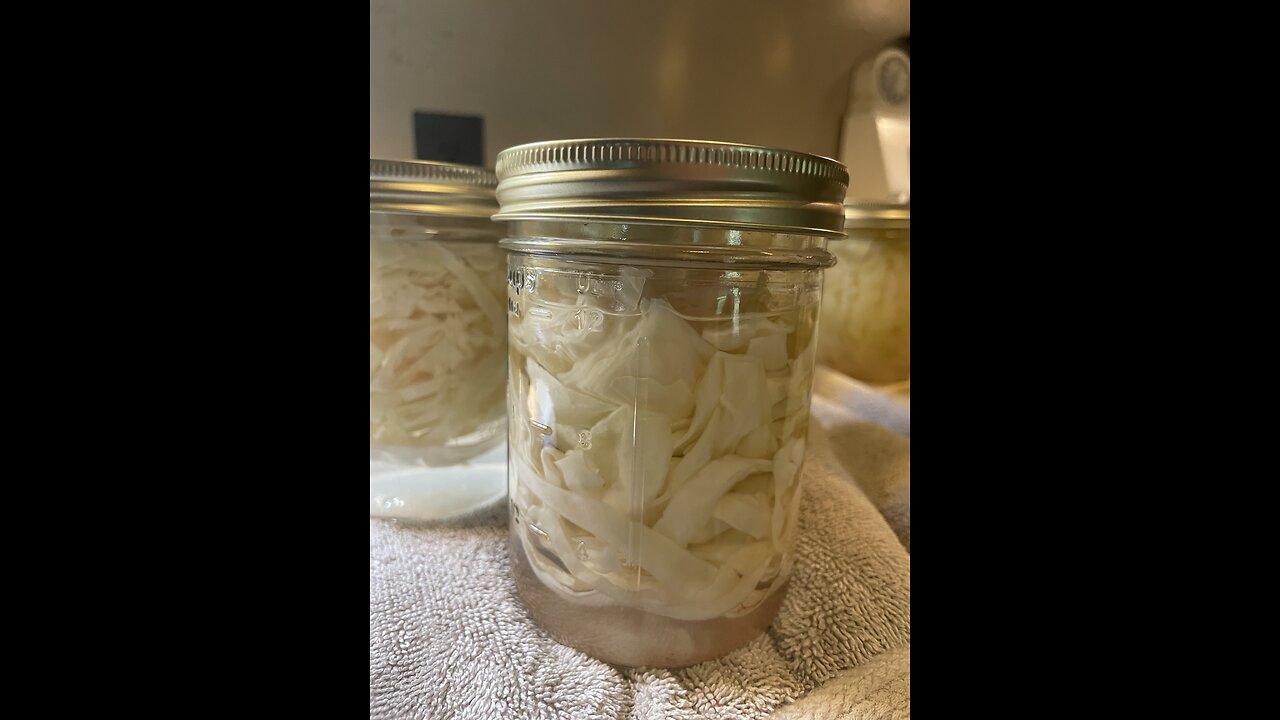 Canning Sauerkraut
