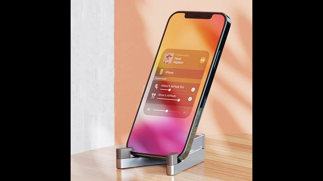 Universal Foldable Portable Cell Phone Stand, for Phone & Tablet