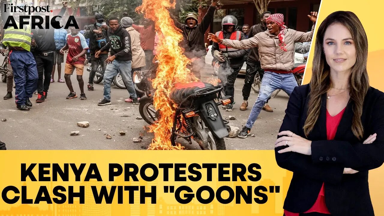 Kenya_ Protesters Clash With Armed Motorcyclists Allegedly Backed By Police __Firstpost Africa