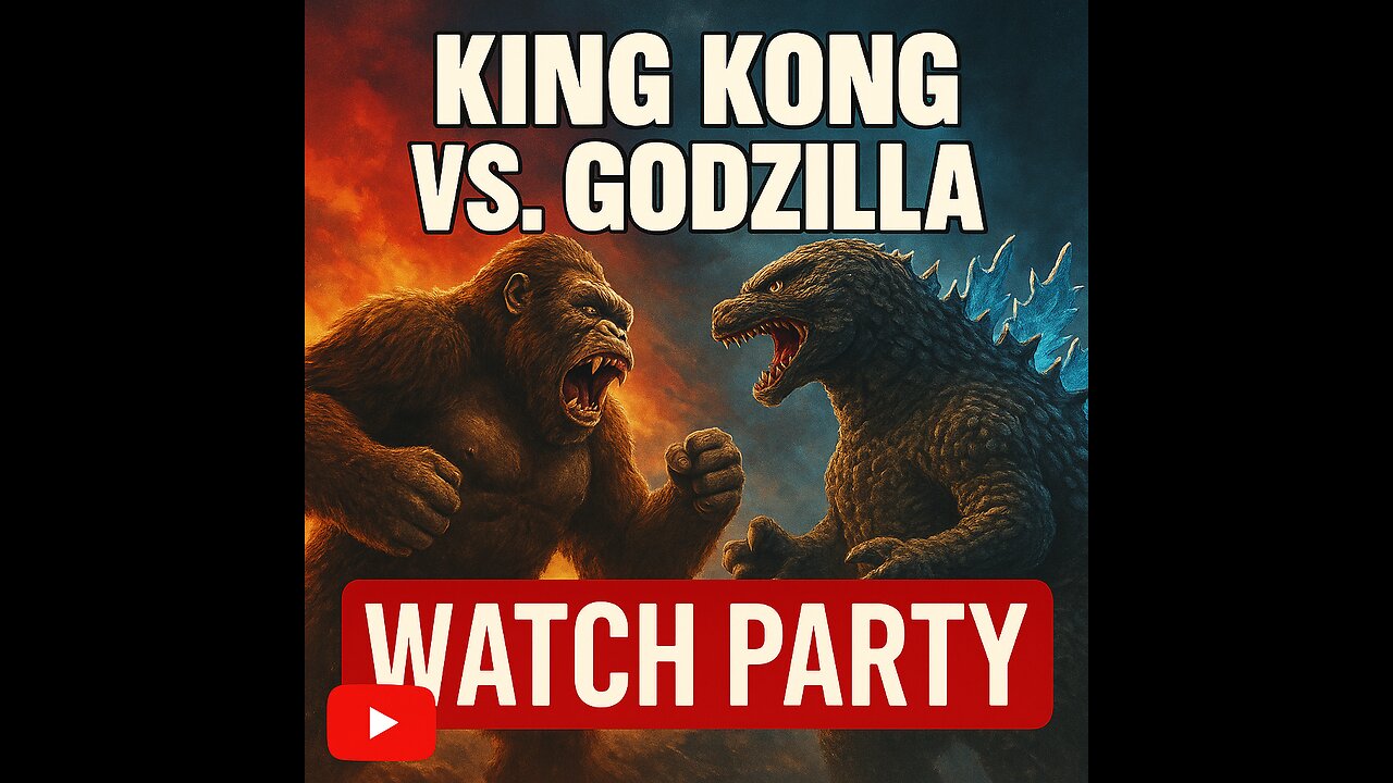 Monday movie watch party King Kong vs Godzilla (962)