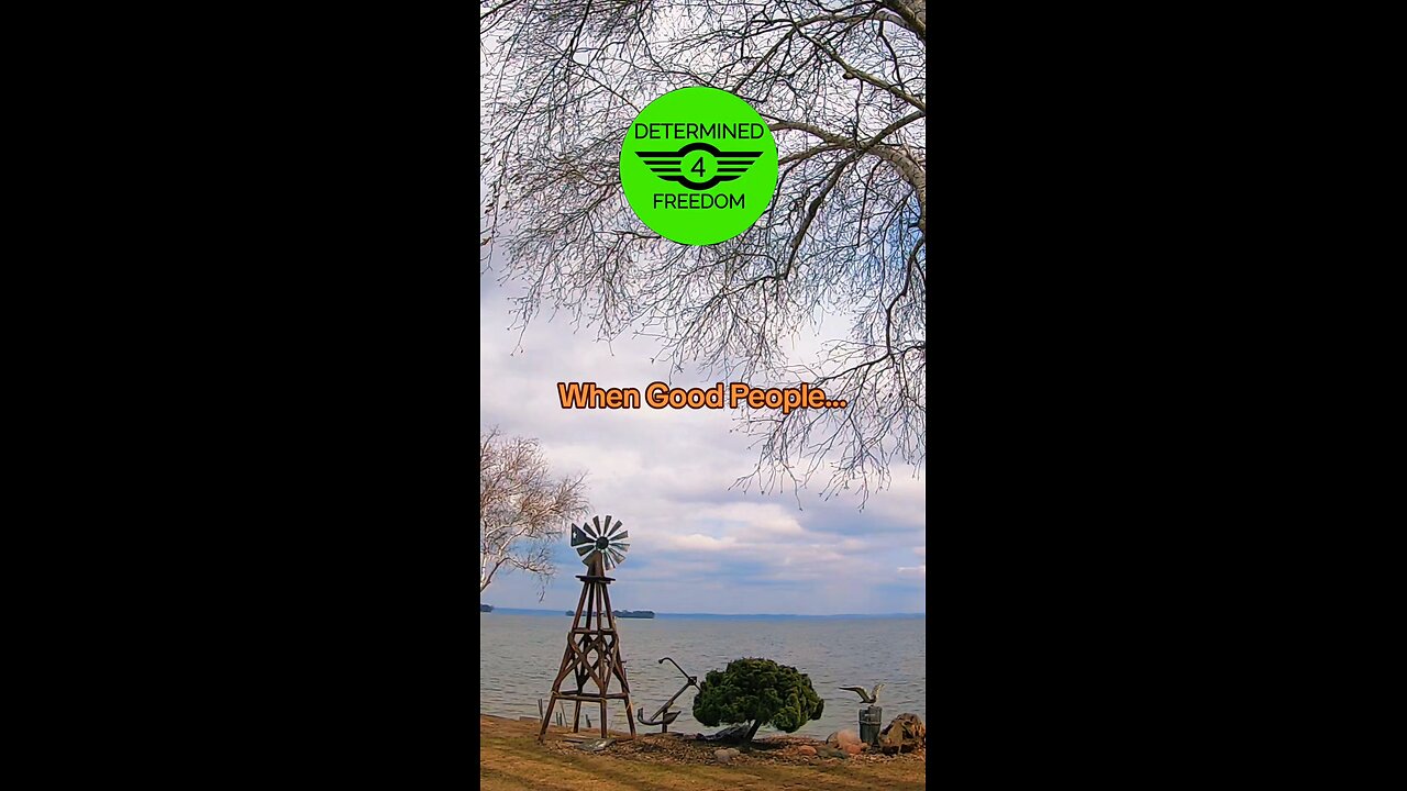 When Good People...