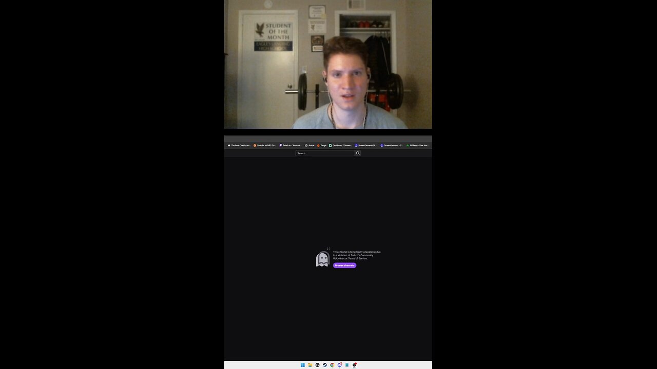 I got banned on twitch