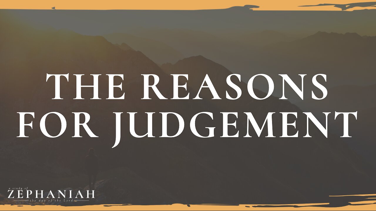 03-26-25 - The Reasons for Judgement - Dr. Bryan Stensaas