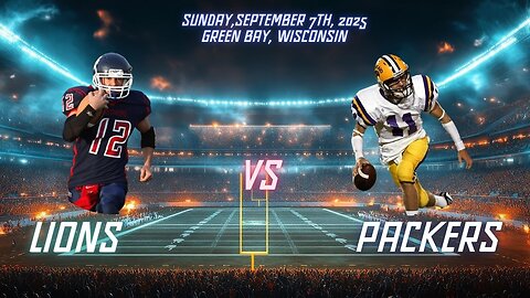 Detroit Lions @ Green Bay Packers, Week 1, Diggin' Deeper Into the NFL