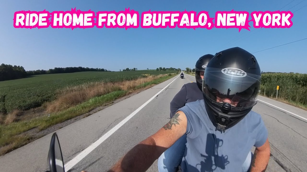 Ride home from Buffalo, New York