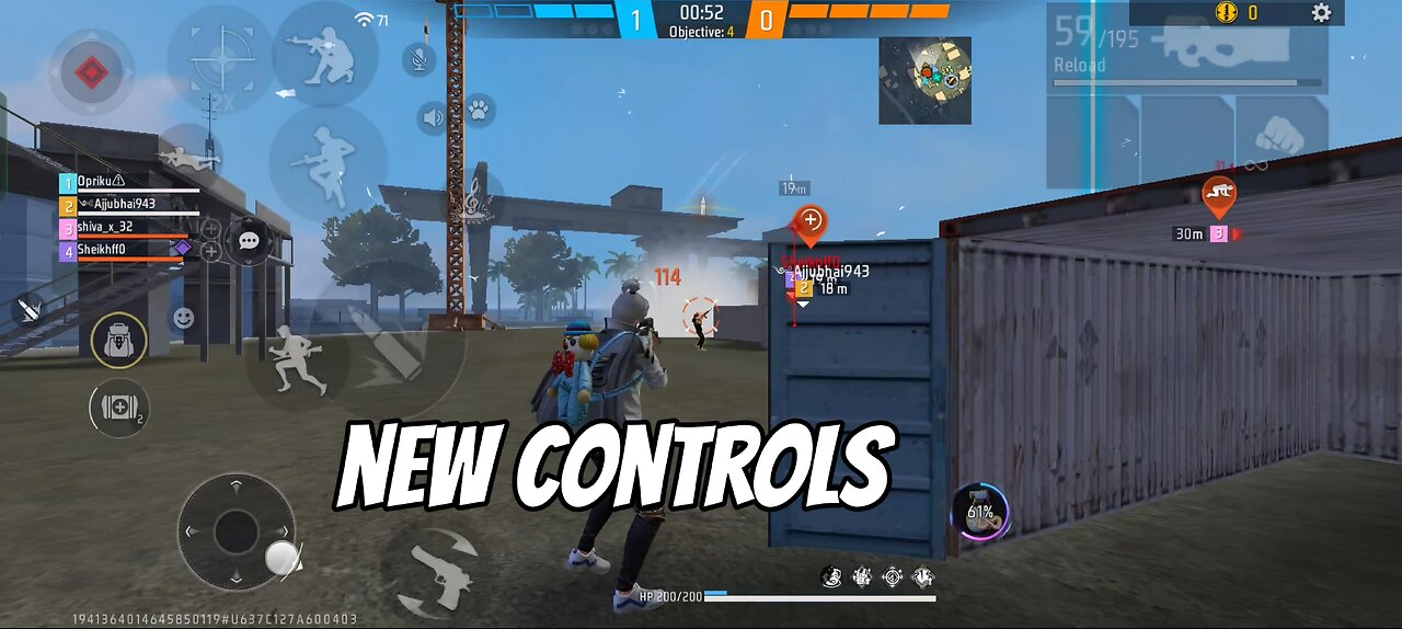 New Controls Slow Gameplay | Free Fire ClashSquad