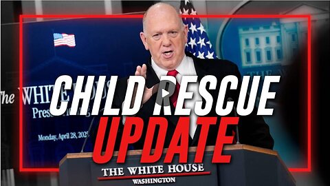 Tom Homan Talks About Saving A 14-Year-Old Girl From Sex Slavery, And Gives An In Depth Update