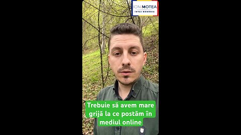 Trebuie să avem mare grijă la ce postăm în mediul online