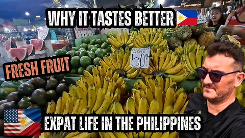 Fresh Tropical Fruit in the Philippines 🇵🇭🍍 | Expat Life, Local Markets & Sweet Flavors