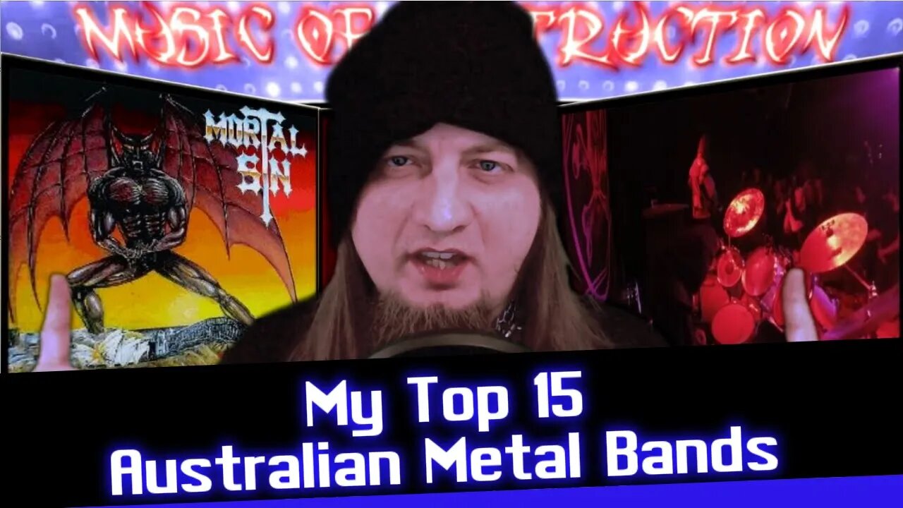 🔥My Top 15 Australian Metal Bands🔥