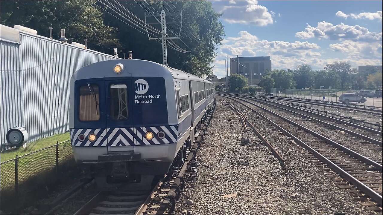 MTA Metro North Railroad: Croton—Harmon Bound M3A Hudson Line Local Train @ Ossining